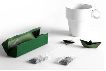 纸船茶包折纸教程-儿童折纸系列