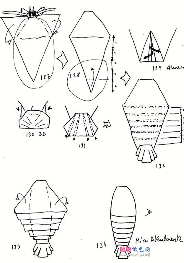 manuelsirgo折纸龙虾教程图片步骤15