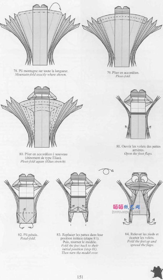 NicolasTerry的折纸青蛙DIY制作教程