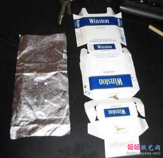 香烟盒废物利用制作立体飞机图文教程