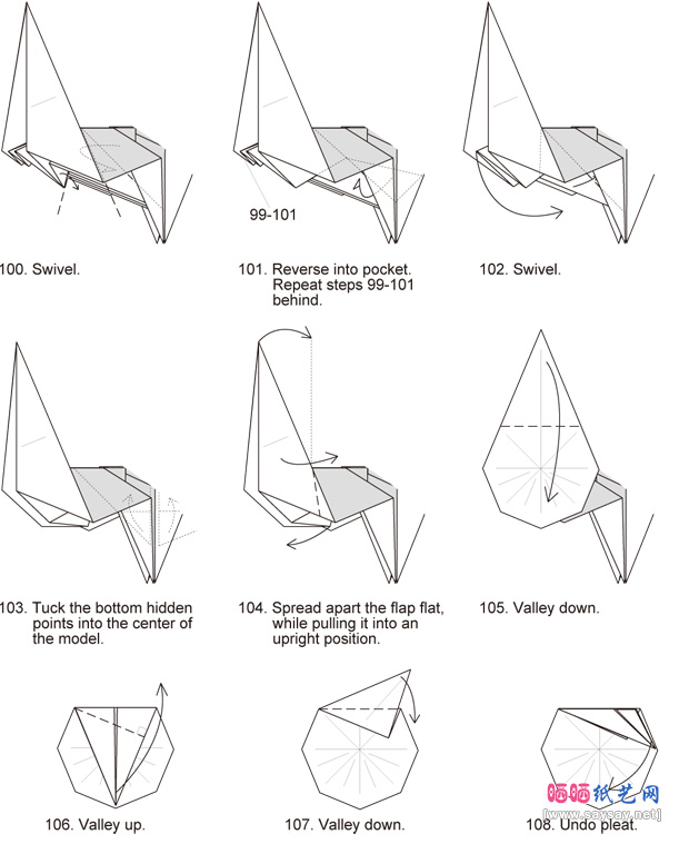 MarcKirschenbaum纸艺教程双翼飞机折纸图谱9-www.saybb.net