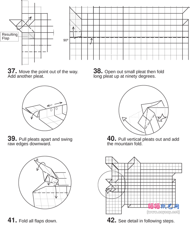 StevenCasey的针鼹折纸图谱教程-www.saybb.net