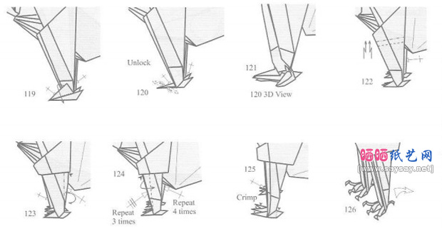 ManuelSirgo的鹰马折纸图谱教程图片步骤15-www.saybb.net