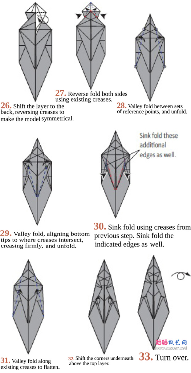 SethFriedman的灵提犬折纸图谱教程步骤7-www.saybb.net